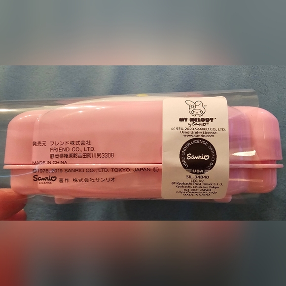 **5 for $20** Sanrio My Melody Soap Dish Case With Lid Character, Pink, NWT - Picture 4 of 4